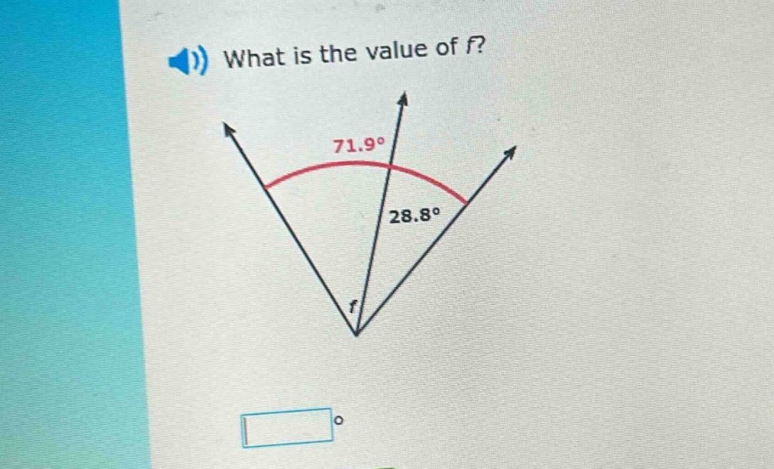 what is the value of f?