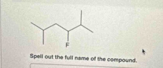 spell out the full name of the compound.