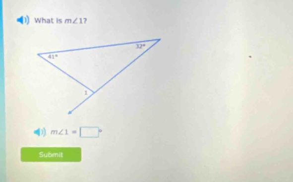 what is m∠1? m∠1 =