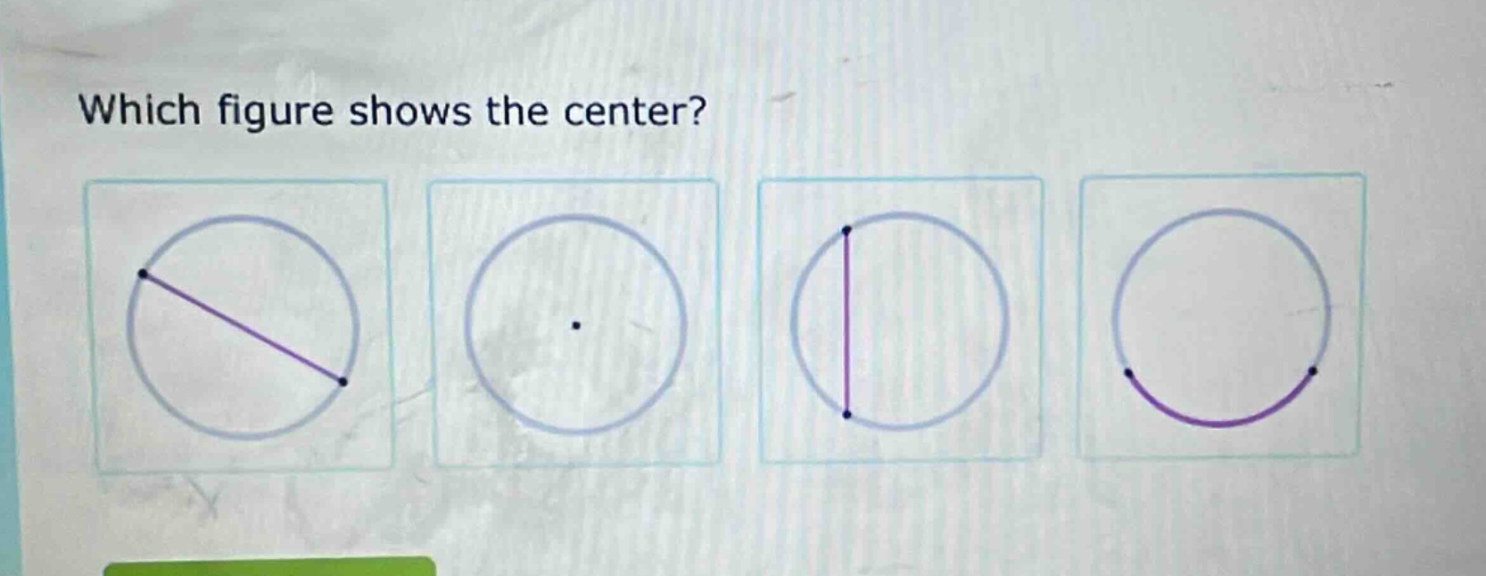 which figure shows the center?