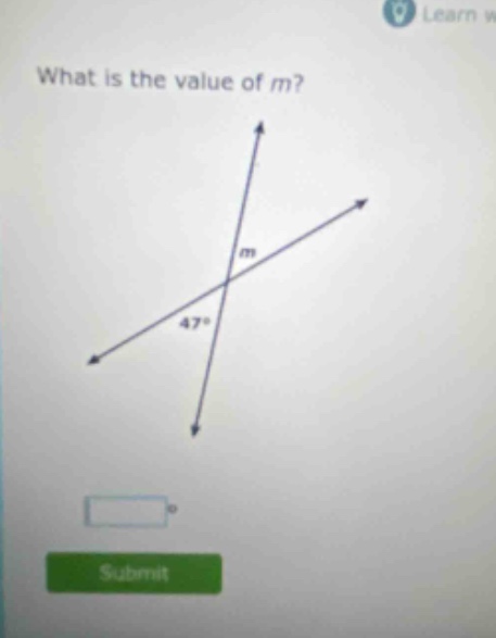 what is the value of m?