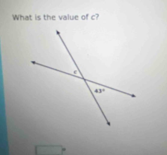 what is the value of c?