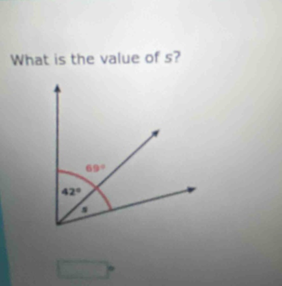 what is the value of s?