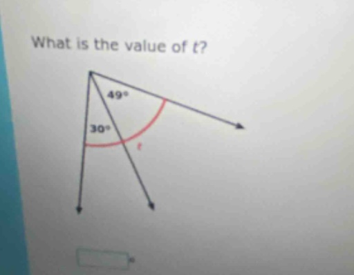 what is the value of t?