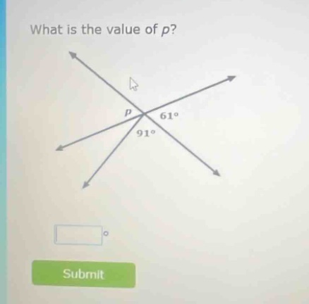 what is the value of p?