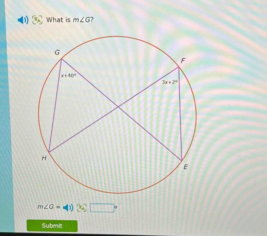 what is m∠g? m∠g = °