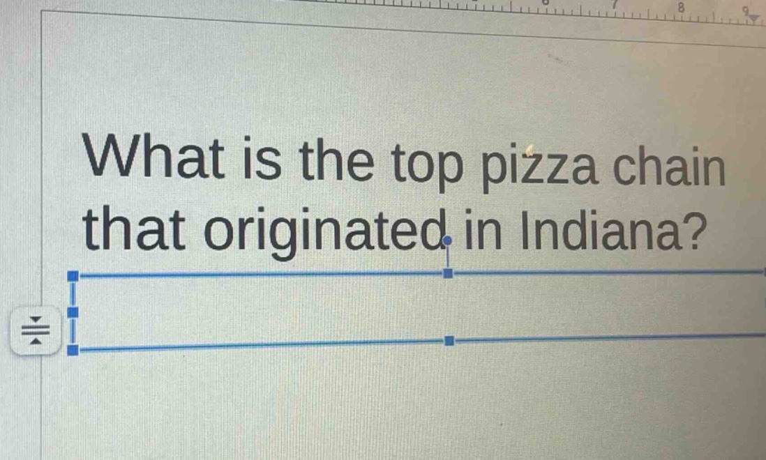 what is the top pizza chain that originated in indiana?