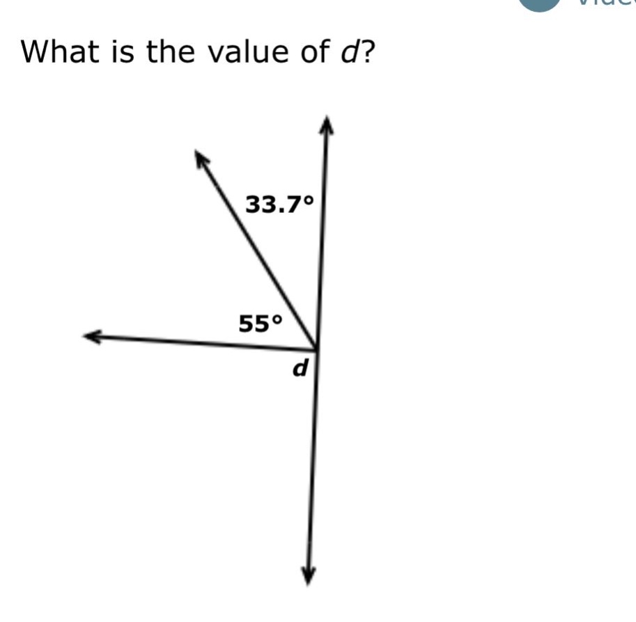 what is the value of d?