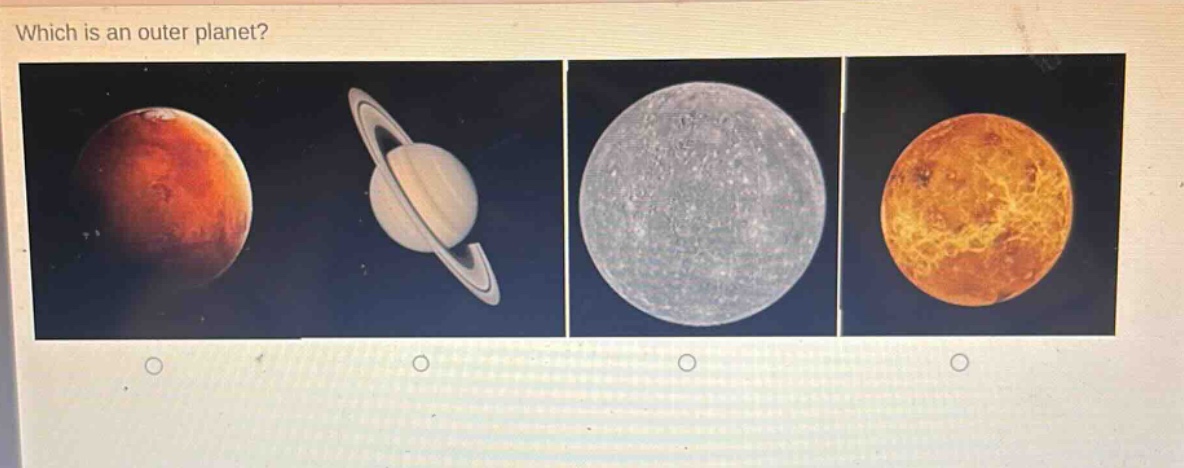 which is an outer planet?