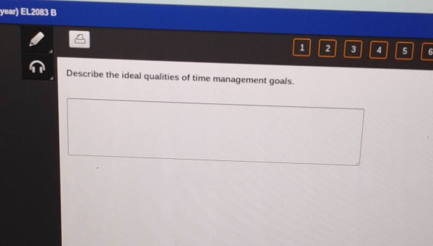 describe the ideal qualities of time management goals.