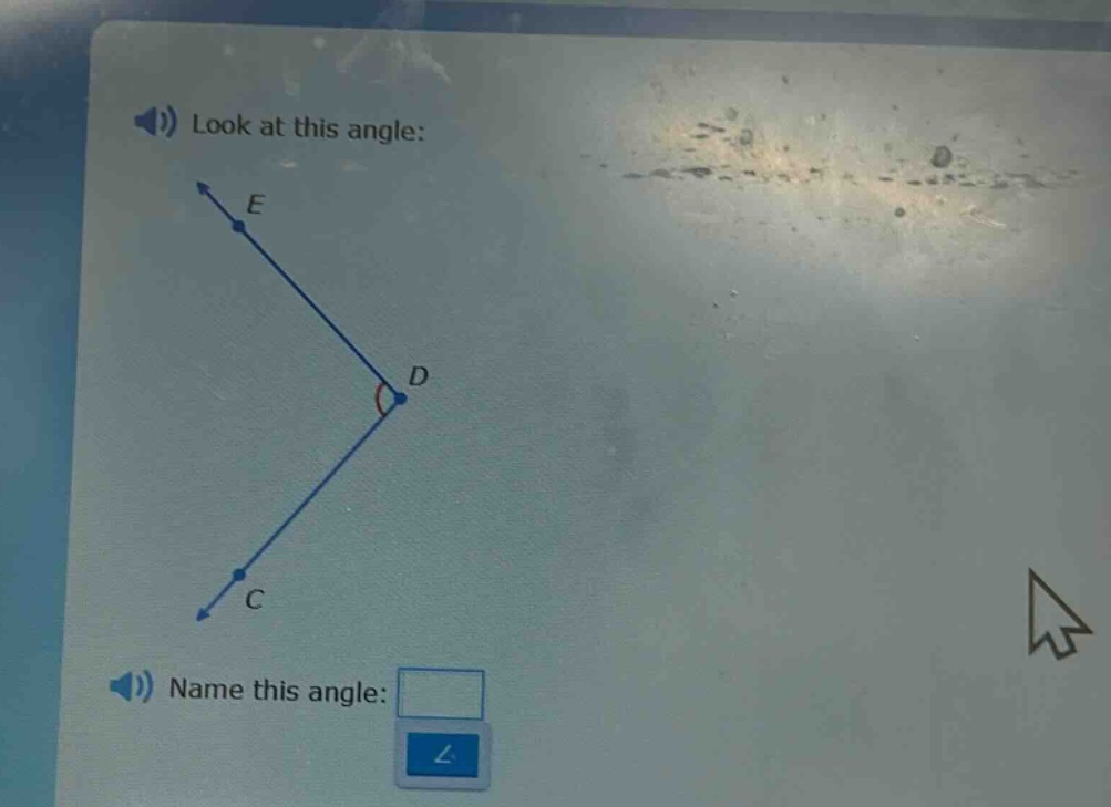 look at this angle: name this angle: