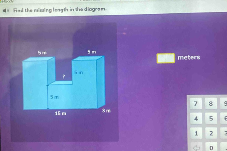 find the missing length in the diagram.