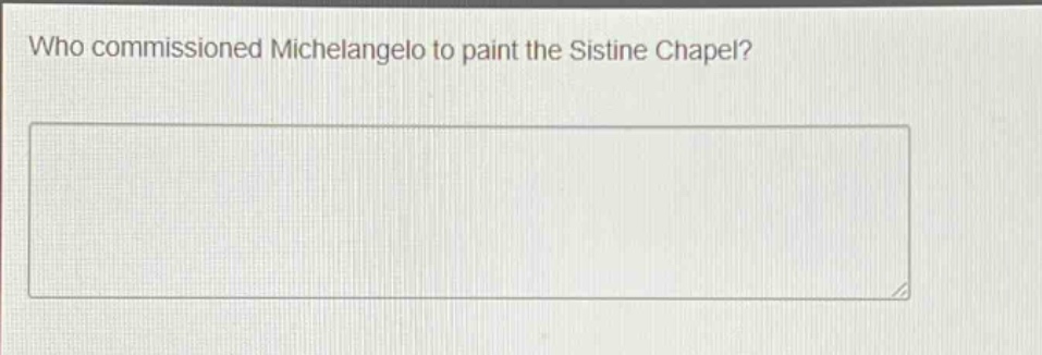 who commissioned michelangelo to paint the sistine chapel?