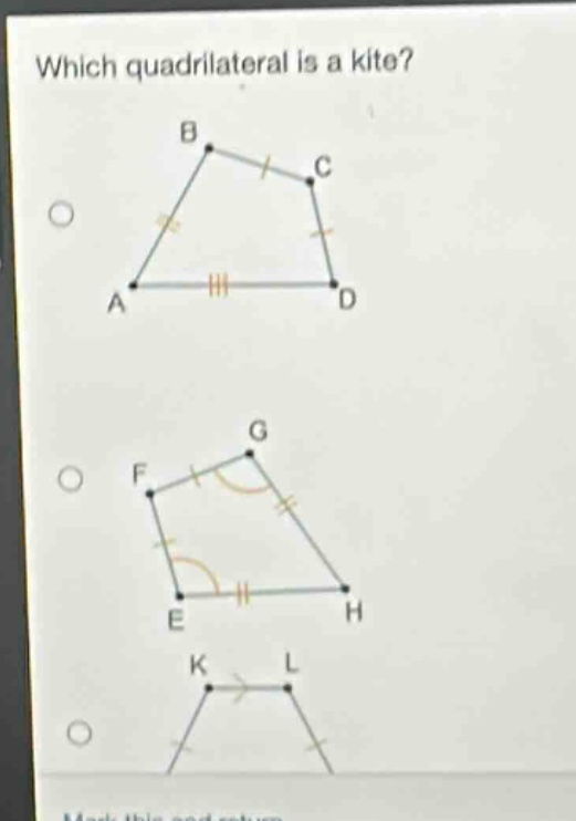 which quadrilateral is a kite?