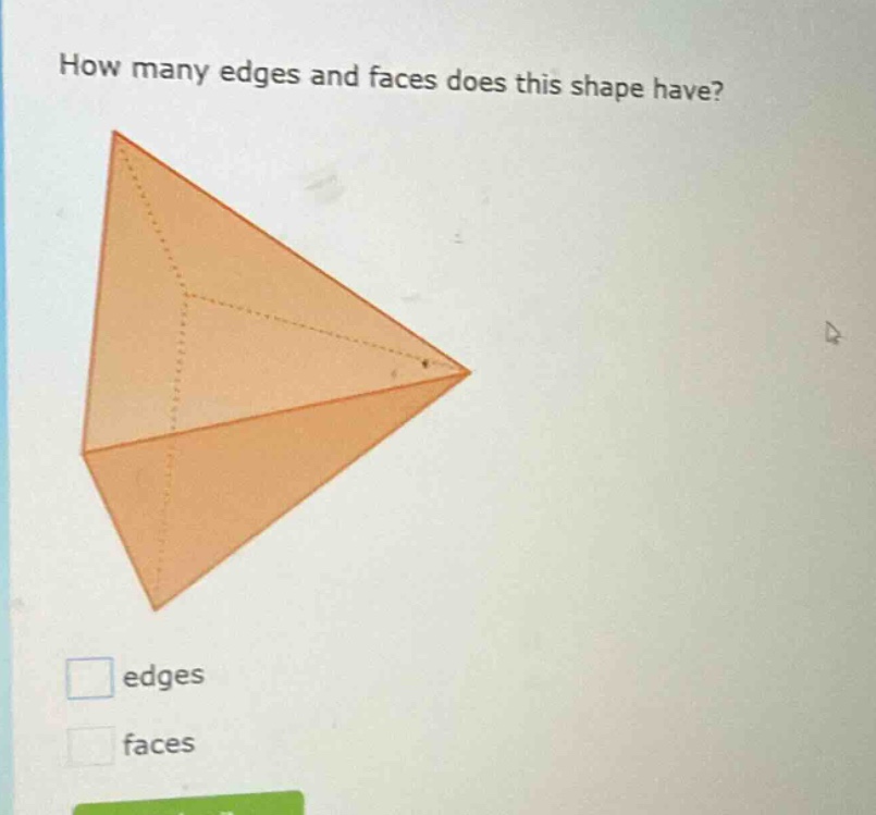 how many edges and faces does this shape have? edges faces