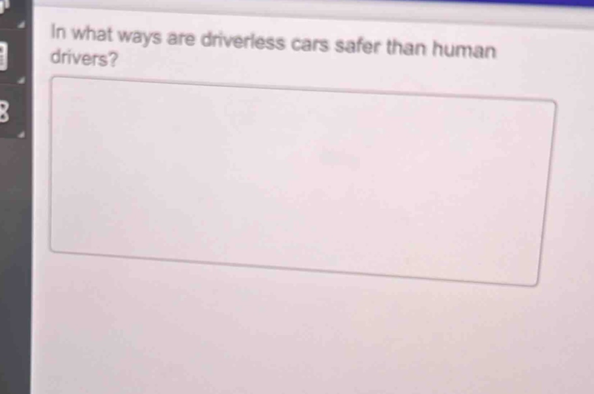 in what ways are driverless cars safer than human drivers?