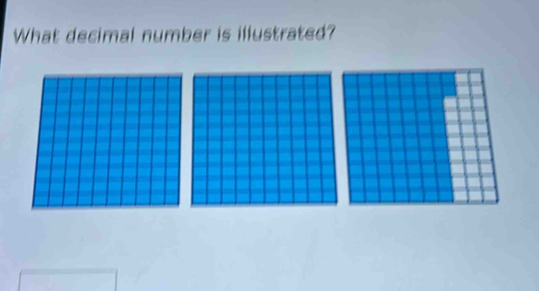 what decimal number is illustrated?
