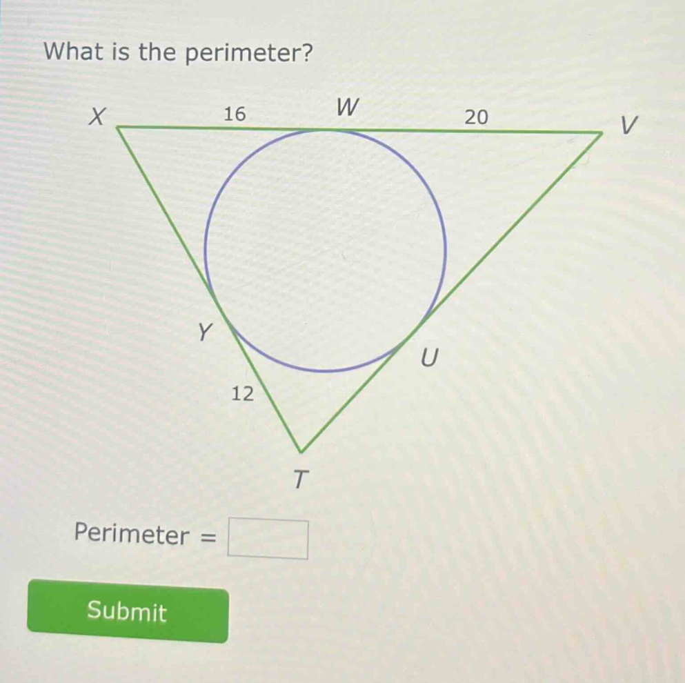 what is the perimeter? perimeter =
