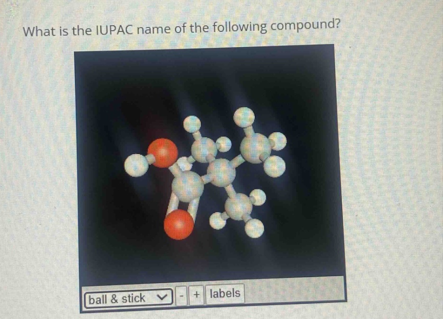 what is the iupac name of the following compound?
