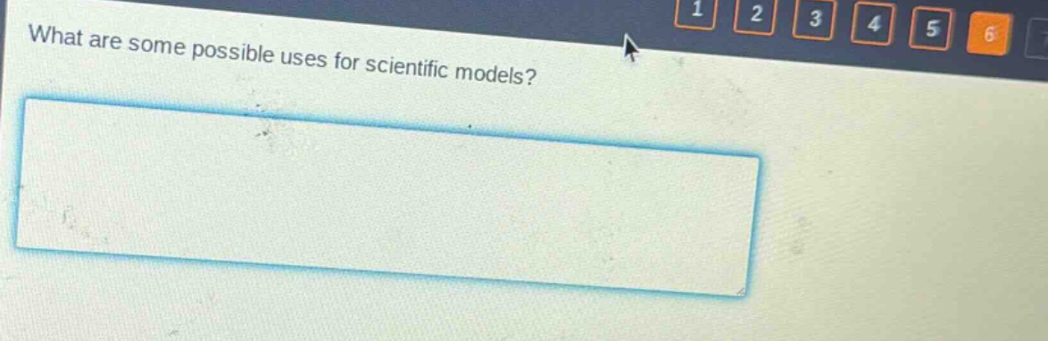 what are some possible uses for scientific models?