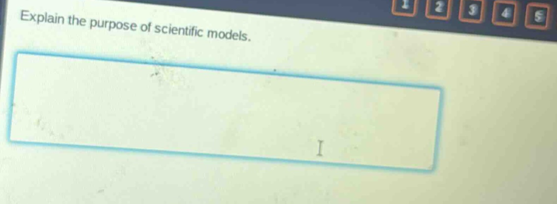 explain the purpose of scientific models.