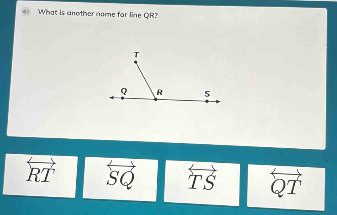 what is another name for line qr?