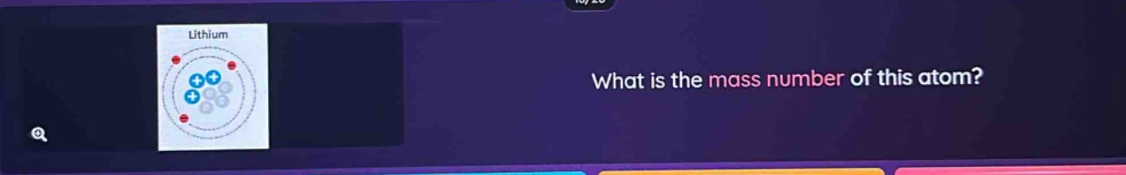 what is the mass number of this atom?