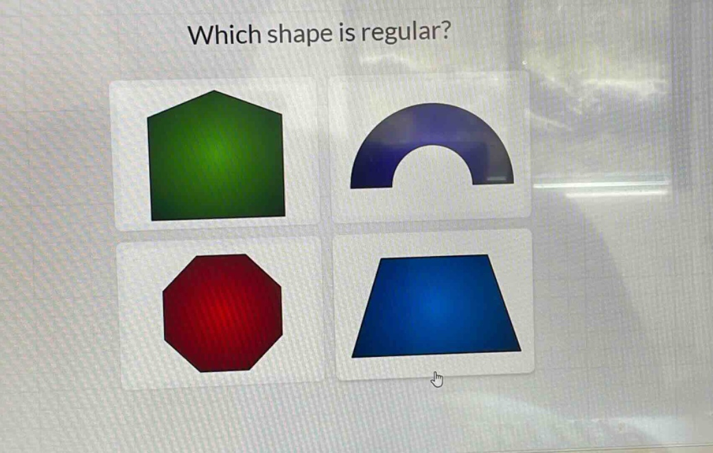 which shape is regular?