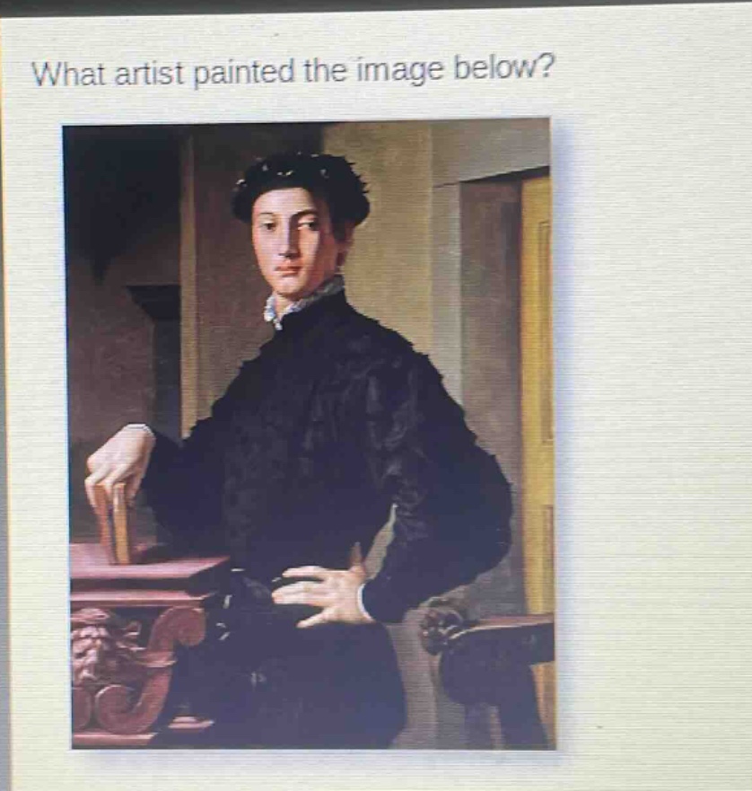 what artist painted the image below?