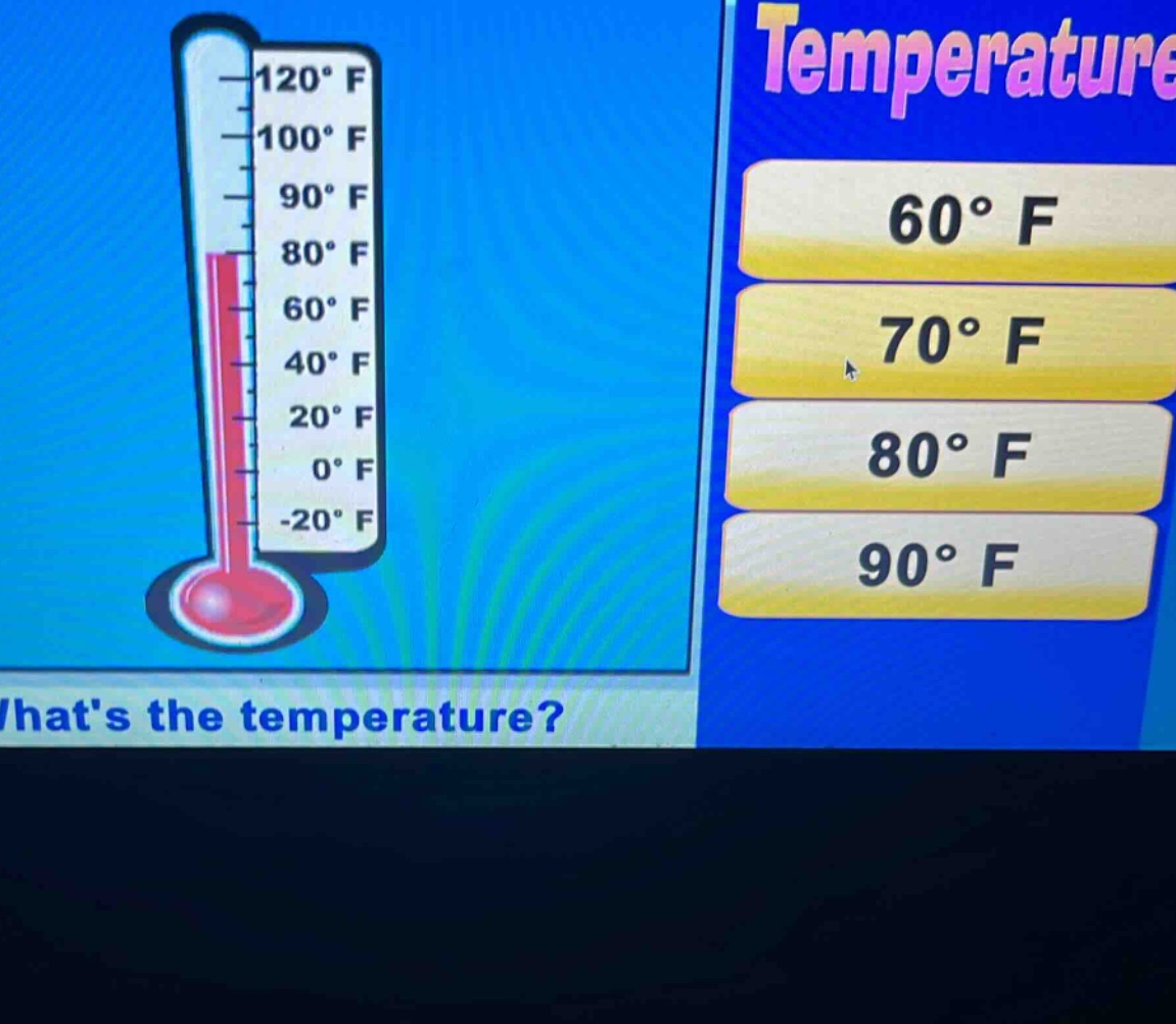 whats the temperature?