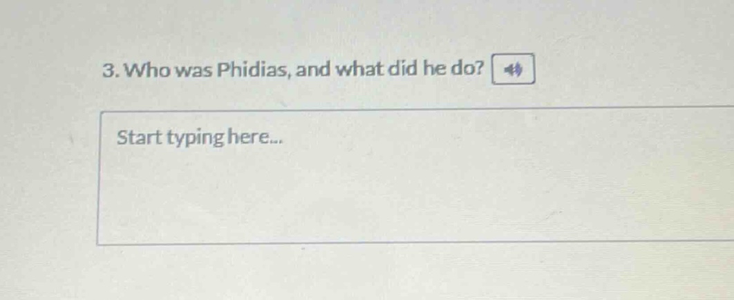 3. who was phidias, and what did he do?