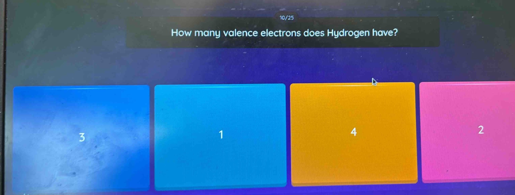 how many valence electrons does hydrogen have?