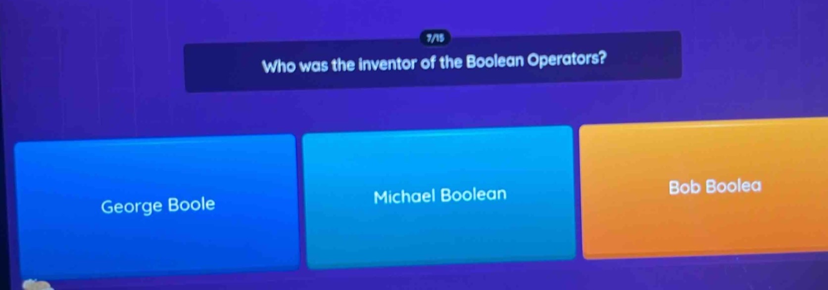 who was the inventor of the boolean operators?\ngeorge boole\nmichael boolean\nbob boolea