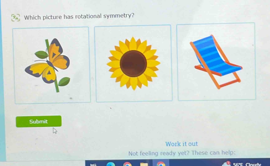 which picture has rotational symmetry?