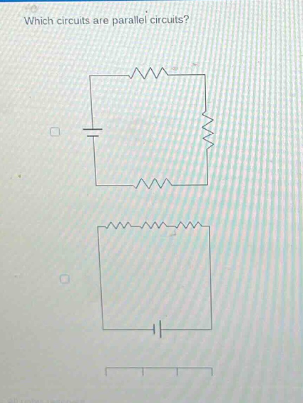 which circuits are parallel circuits?