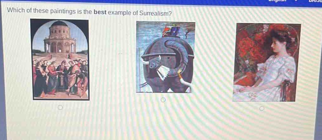 which of these paintings is the best example of surrealism?