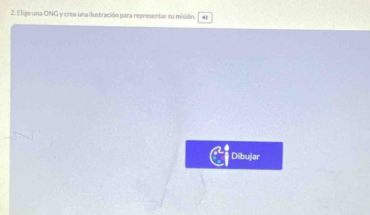 2. elige una ong y crea una ilustración para representar su misión.