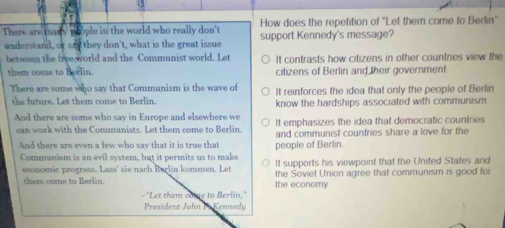 there are many people in the world who really dont understand, or say t…