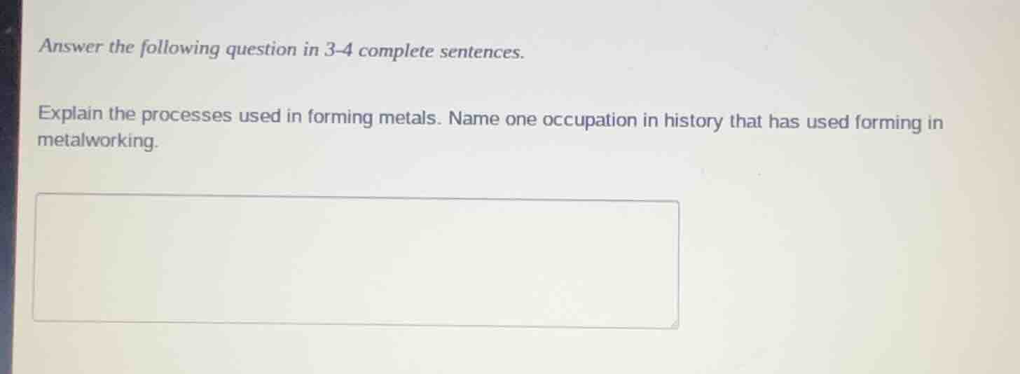 answer the following question in 3-4 complete sentences. explain the pr…