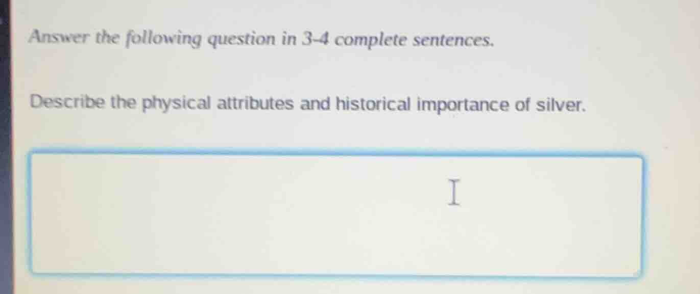 answer the following question in 3-4 complete sentences. describe the p…