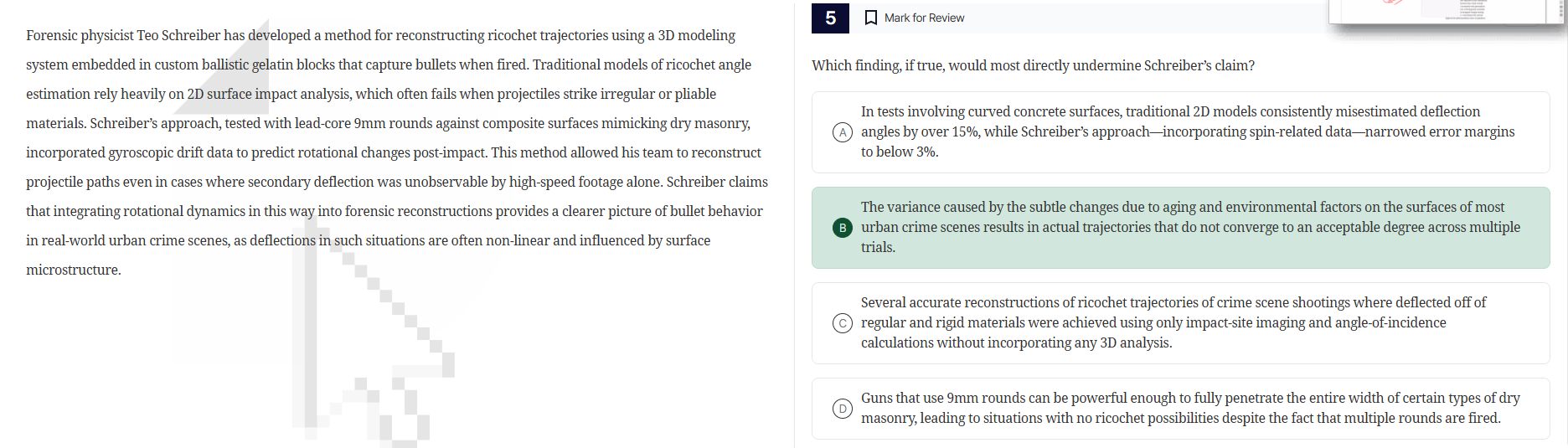 forensic physicist teo schreiber has developed a method for reconstruct…
