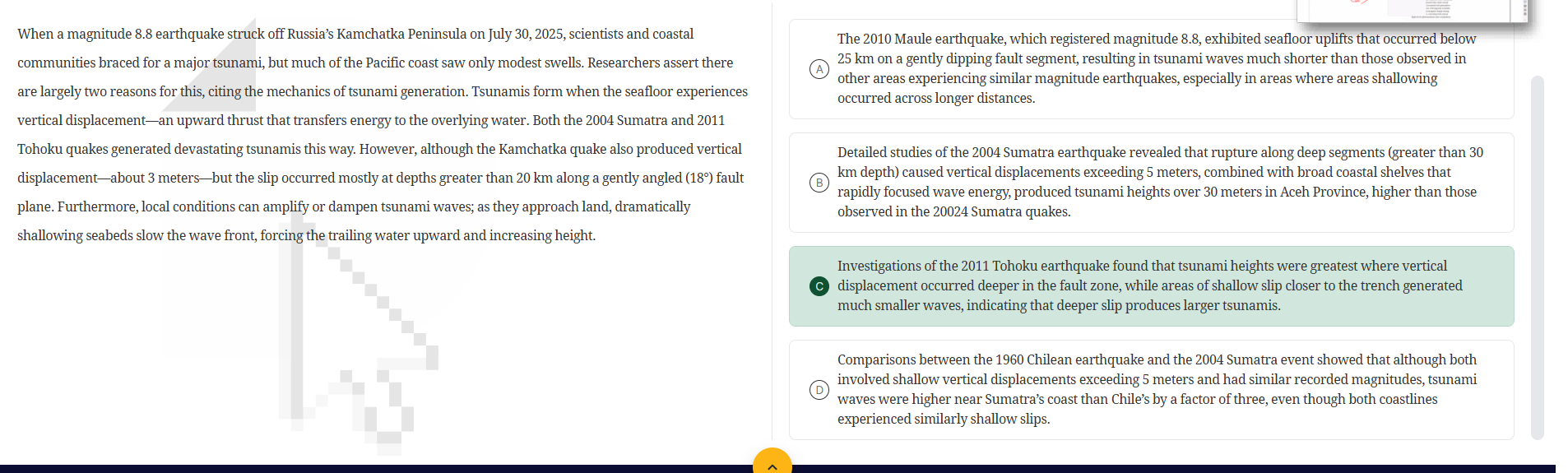 when a magnitude 8.8 earthquake struck off russia’s kamchatka peninsula…