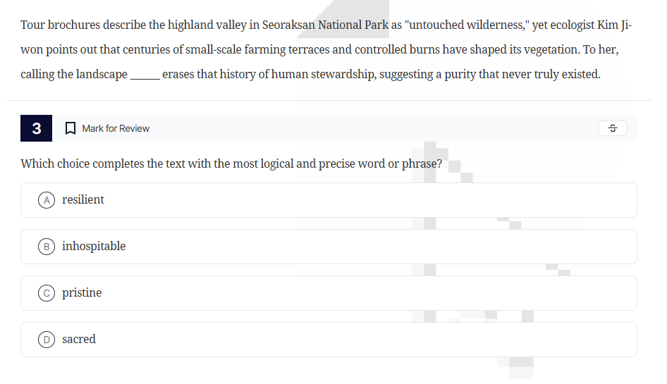 tour brochures describe the highland valley in seoraksan national park …