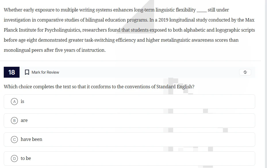 whether early exposure to multiple writing systems enhances long - term…