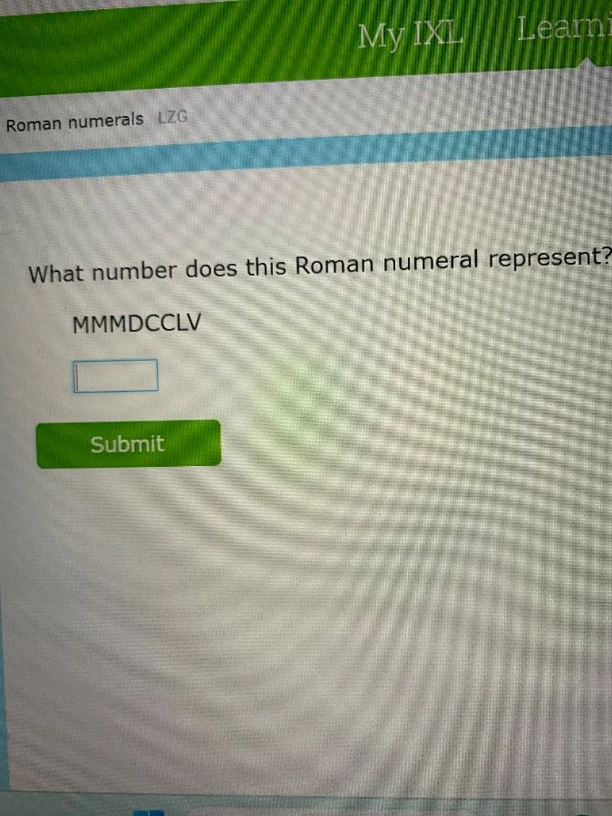 roman numerals lzg what number does this roman numeral represent? mmmdc…