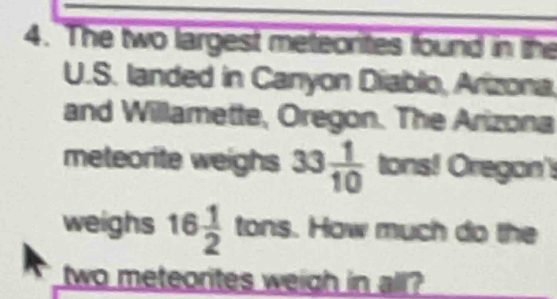 4. the two largest meteorites found in the u.s. landed in canyon diablo…