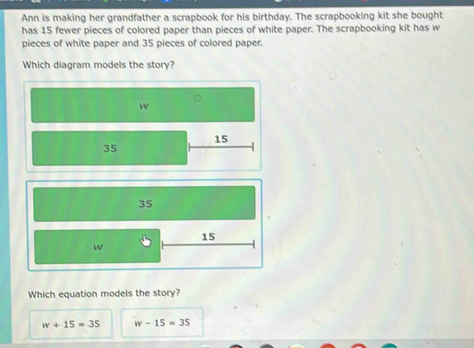 ann is making her grandfather a scrapbook for his birthday. the scrapbo…