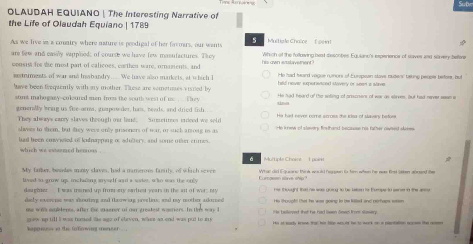 olaudan equiano | the interesting narrative of the life of olaudah equi…