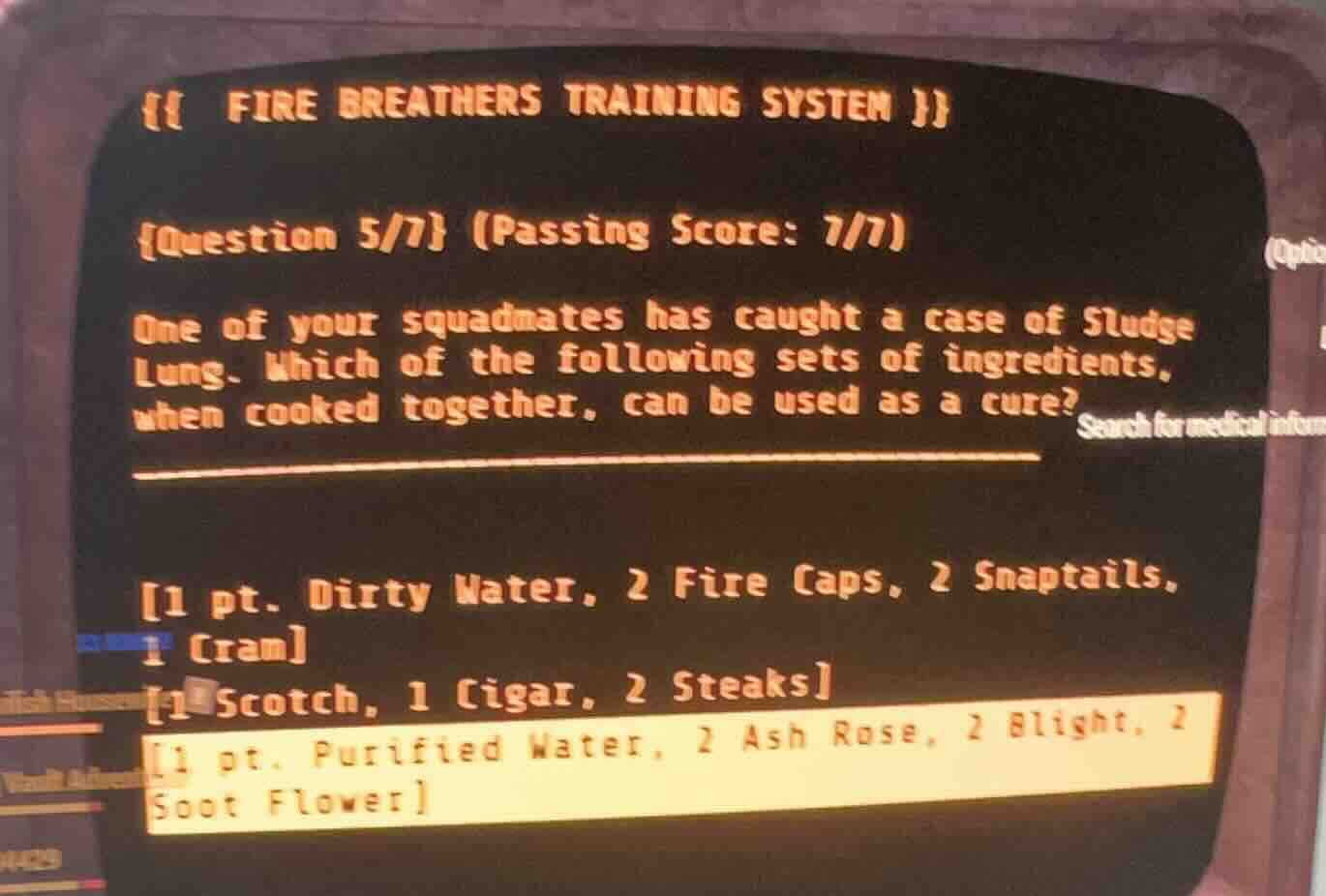 {{ fire breathers training system }} {question 5/7} (passing score: 7/7…