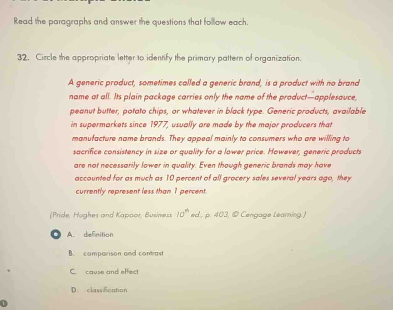 read the paragraphs and answer the questions that follow each. 32. circ…